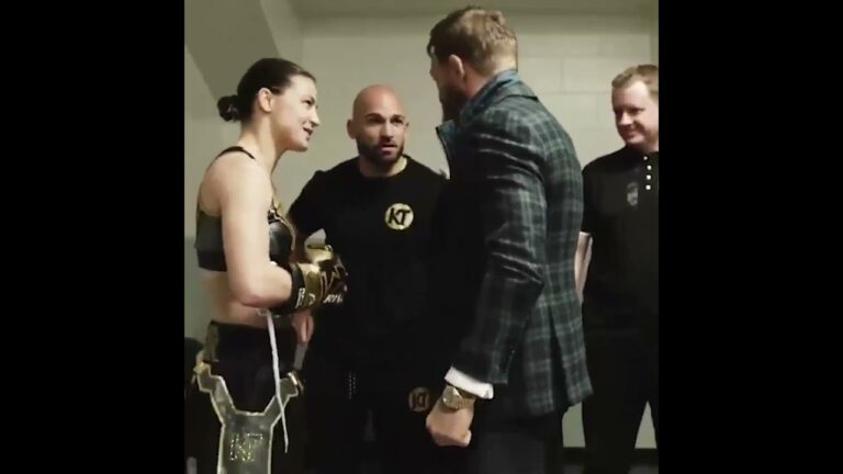 When Conor McGregor Met Katie Taylor Back In Oct '18 🍀