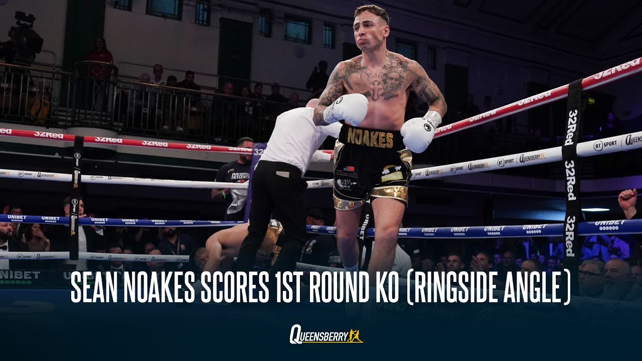 Sean Noakes scores BIG first-round knockout! Exclusive Ringside Angle