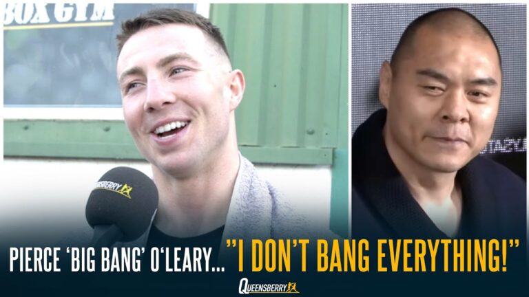"I DON'T BANG EVERYTHING!" ❌ | Pierce 'BIG BANG' O'Leary On Zhilei Zhang, Belfast Return Conlan Show