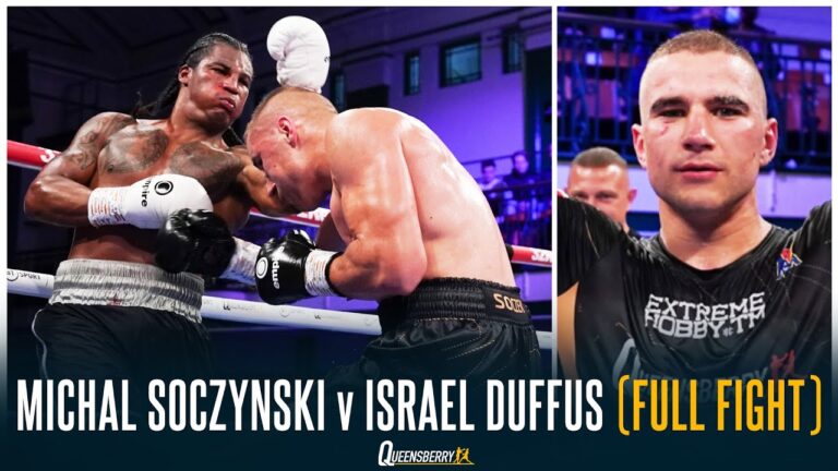 Michal Soczynski v Israel Duffus (Full Fight) | Queensberry Poland Star Scores IMPRESSIVE TKO 💥🇵🇱