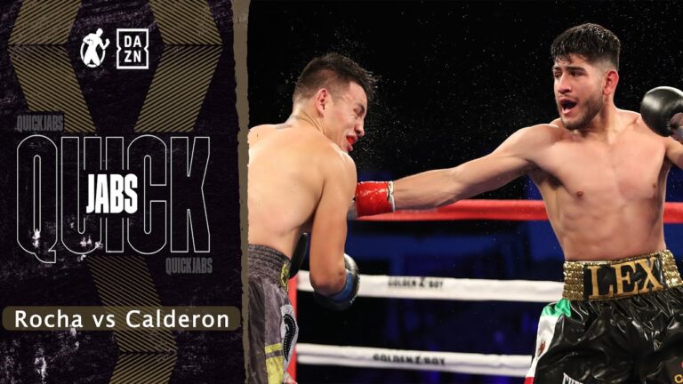 Alexis Rocha vs Abraham Calderon!! Early in Rocha's Career! #quickjabs