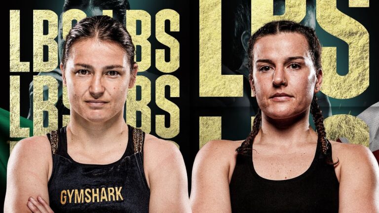 🔴 KATIE TAYLOR VS. CHANTELLE CAMERON WEIGH IN LIVESTREAM