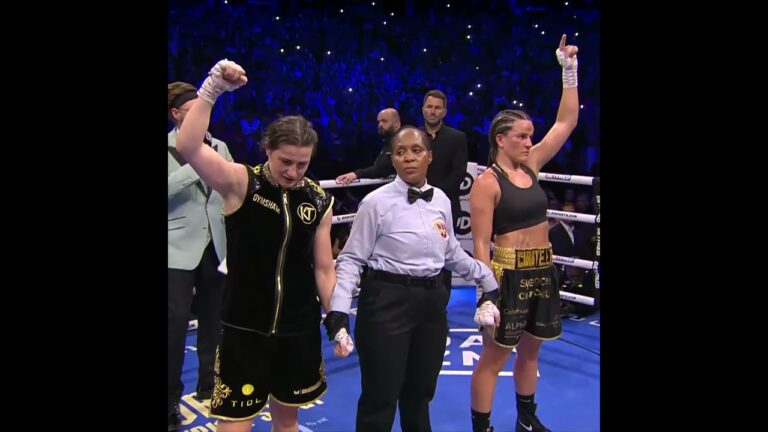 Chantelle Cameron Defeats Katie Taylor By Majority Decision