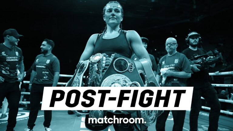 Chantelle Cameron Post Fight Press Conference After Katie Taylor Win