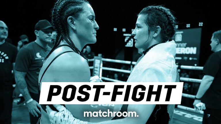 Katie Taylor & Chantelle Cameron Reaction – Rematch?