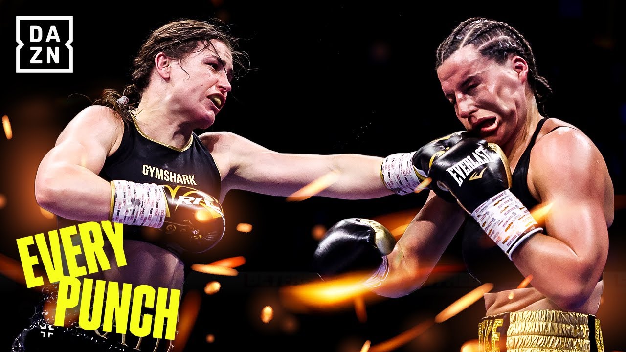 A Brutal Showdown! | Katie Taylor vs. Chantelle Cameron: Every Punch!