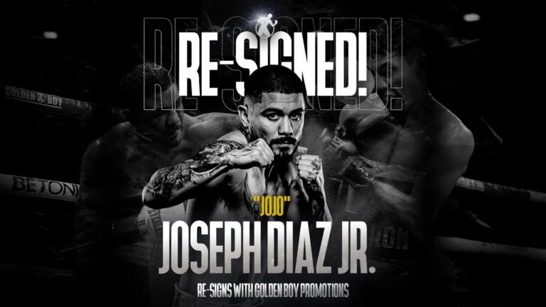Golden Boy Promotions is excited to re-sign South El Monteâ€™s own, Joseph DiazJr! 🥊