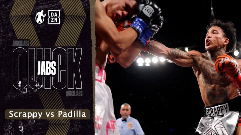 John 'Scrappy' Ramirez vs Luis Padilla!! Scrappy First DAZN Main Event!! #quickjabs