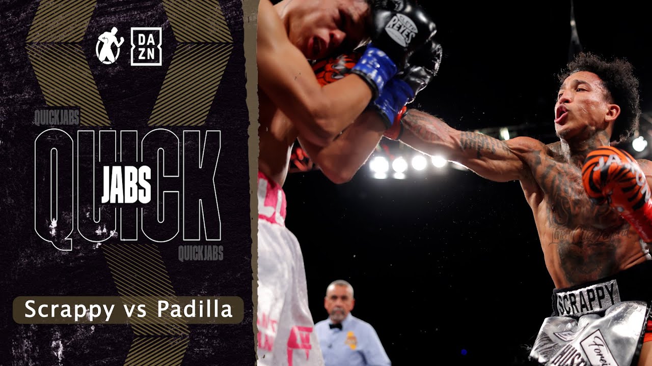 John 'Scrappy' Ramirez vs Luis Padilla!! Scrappy First DAZN Main Event!! #quickjabs