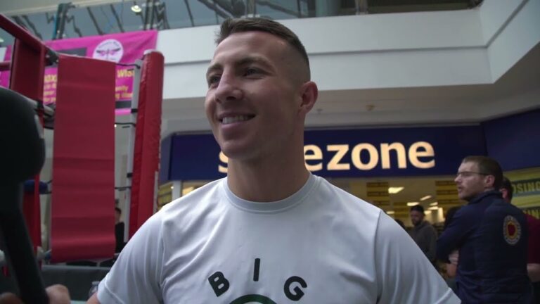 Every box is ticked for Pierce O'Leary ahead of his first fight on home soil in 4 years