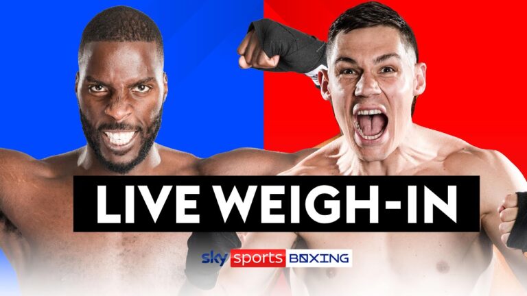 OKOLIE VS BILLAM-SMITH! ⚖️ | LIVE WEIGH-IN