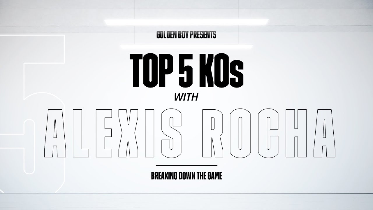 Alexis Rocha's Top 5! Lex re-lives his experiences in the ring scoring some BIG KOs! #top5