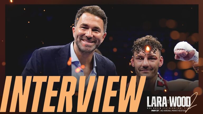 "Wood Schooled Lara!"- Eddie Hearn Reviews Card & AJ-Fury, Conlan, CBS