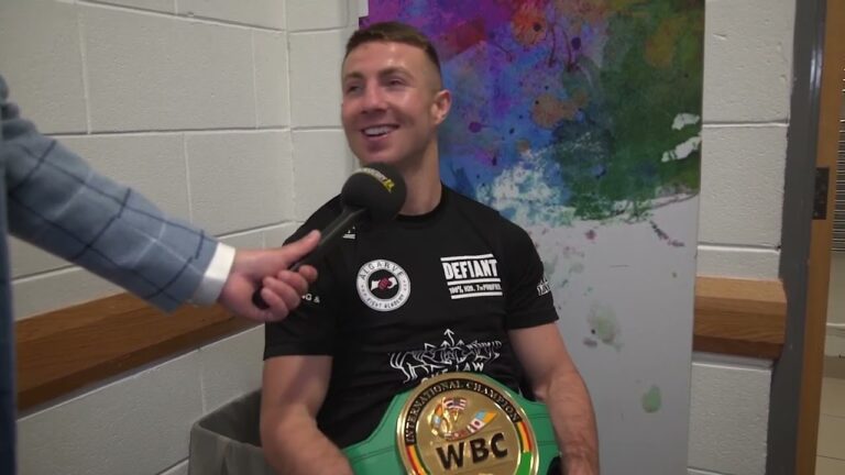 "I didn't think it'd be THAT Loud!" Pierce O'Leary reacts to clinical 1st Round KO 💥