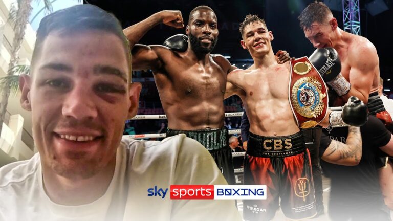 "It means the world!" 🏆🌎 | Billam-Smith reacts to his world title victory over Lawrence Okolie