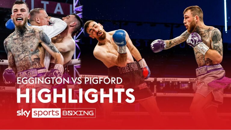 HIGHLIGHTS! Sam Eggington blasts through Joe Pigford with brutal finish
