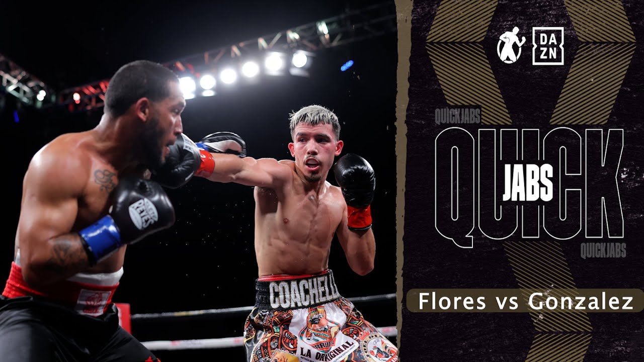 Manny Flores vs Franklin Gonzalez!! Gucci Manny Grinds Out Big Win! #quickjabs