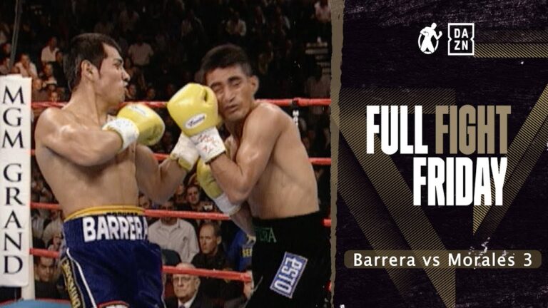 Marco Antonio Barrera vs Erik Morales! One of the Best Trilogies in Boxing! All Out War! #fullfight