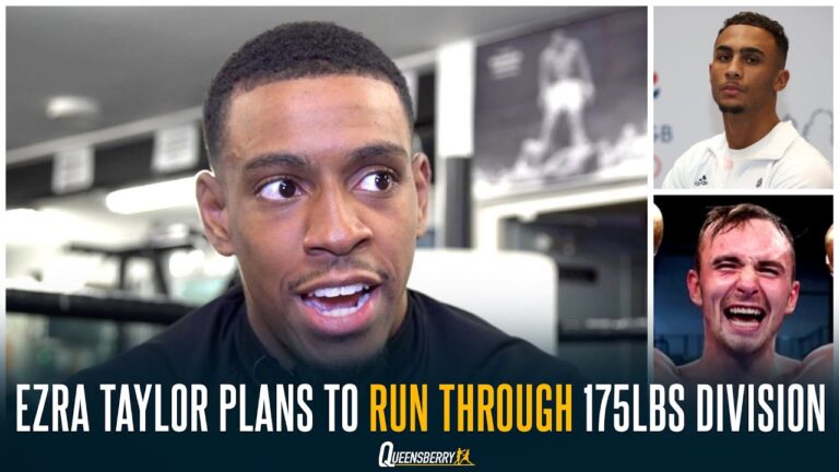 UNBEATEN Frank Warren Light Heavyweight EZRA TAYLOR Plans To 'RUN THROUGH' Ben Whitaker, Hutchinson