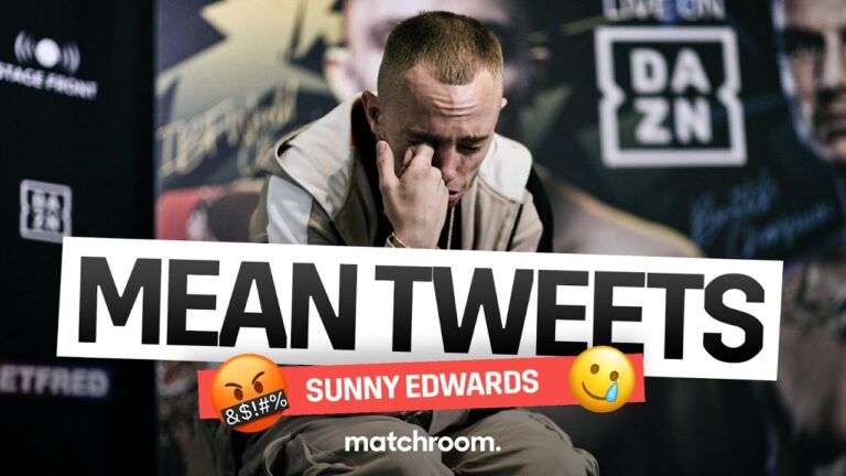 Sunny Edwards Reads Through Mean Tweets 👨‍💻📲