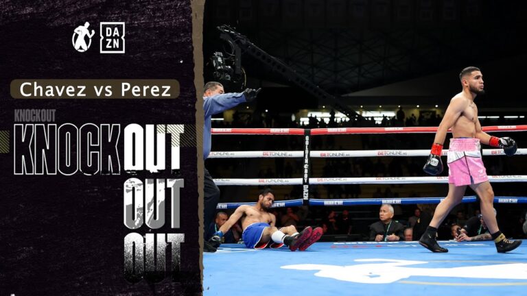 Jorge Chavez Scores JAW DROPPING Knockout!! Jorge Chavez vs Bryan Perez! #ko