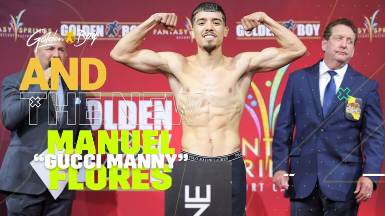 AND THE NEW: Doug Fischer on 'Gucci' Manny Flores! "Got that warrior spirit, but he's fun to watch!"