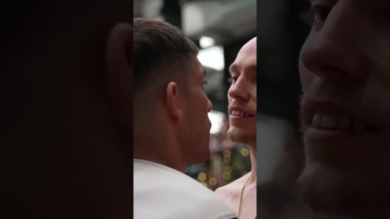 Sunny Edwards & Andres Campos Final Face Off 🥶