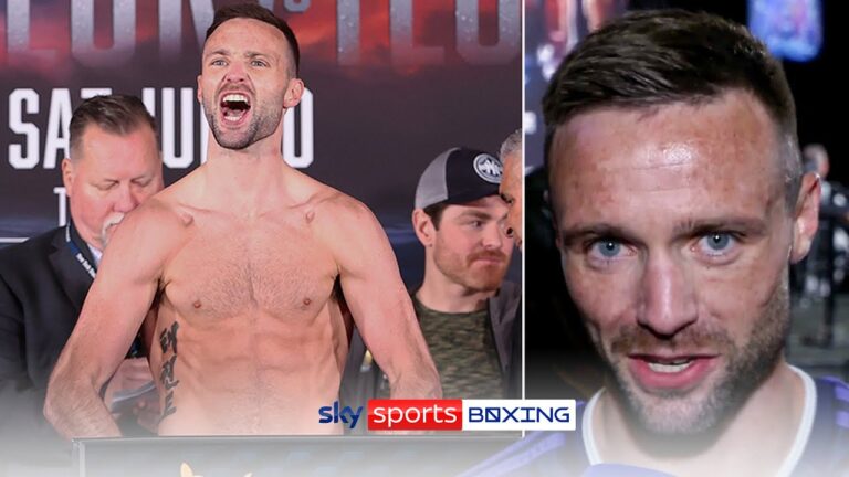 "What weight problem?!" | Josh Taylor shrugs off weight concerns ahead of Teofimo Lopez fight