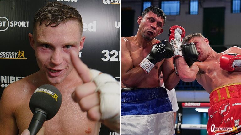 "I'M OPEN TO ALL FIGHTS!" | Joshua Frankham Moves To 8-0 After Dominant Performance