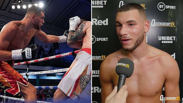 "I'M HERE TO KNOCK PEOPLE OUT!" | Tommy Fletcher Following Explosive 2nd Round Body Shot