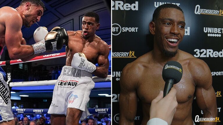 "I'M THE WHOLE PACKAGE!" | Ezra Taylor After First 8 Round Test That Saw Him Move To 6-0