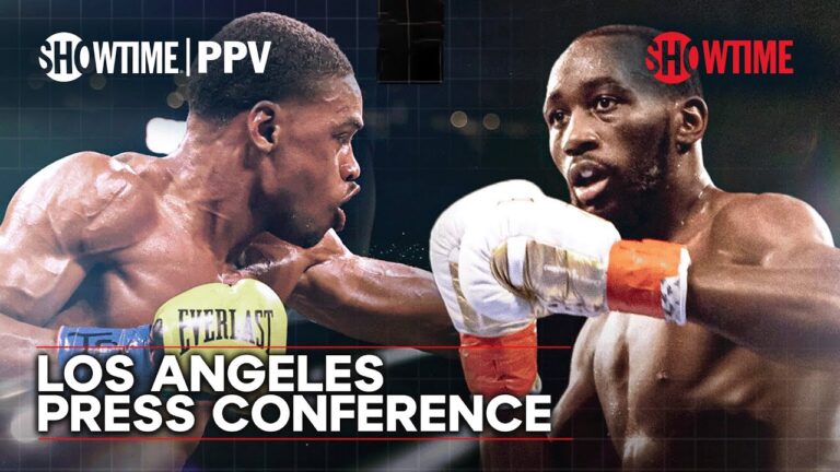 Errol Spence Jr. vs. Terence Crawford: LA Press Conference | July 29th on SHOWTIME PPV