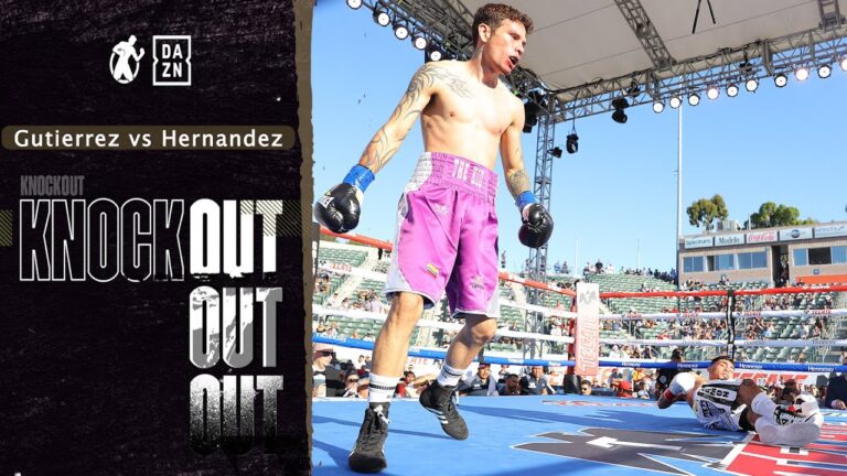 #ko – Rocky Hernandez vs Roger Gutierrez! Gutierrez STUNS Mexican Prospect Hernandez!