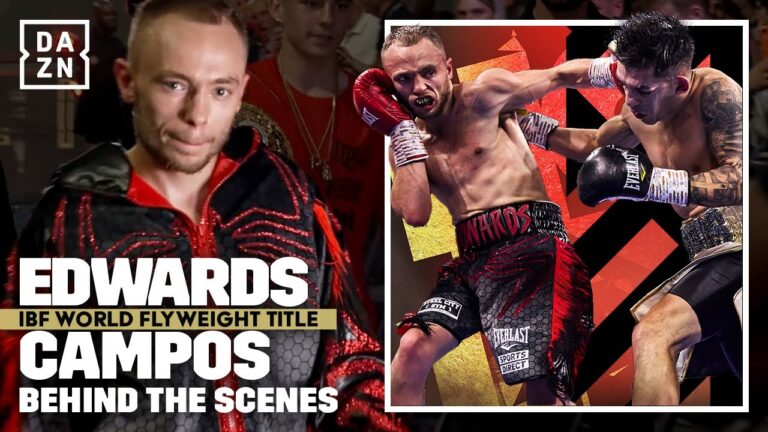 Behind The Scenes At Sunny Edwards' Matchroom Debut