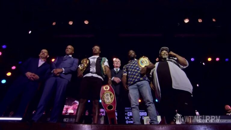 Errol Spence Jr and Terence Crawford face off for the last time