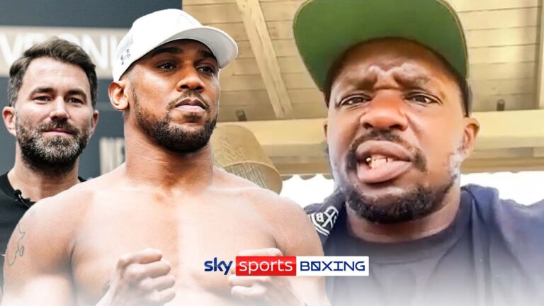 "NO COMMUNICATION, NOTHING!" ❌ | Dillian Whyte exclusive, questions if Anthony Joshua 'serious'