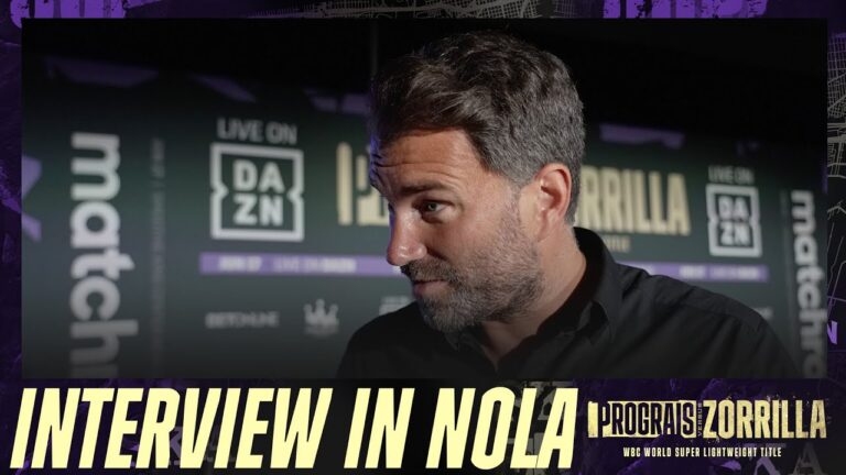 "We Hope To Confirm Joshua vs Wilder & August Fight Next Week" – Eddie Hearn On Prograis, AJ, Wood