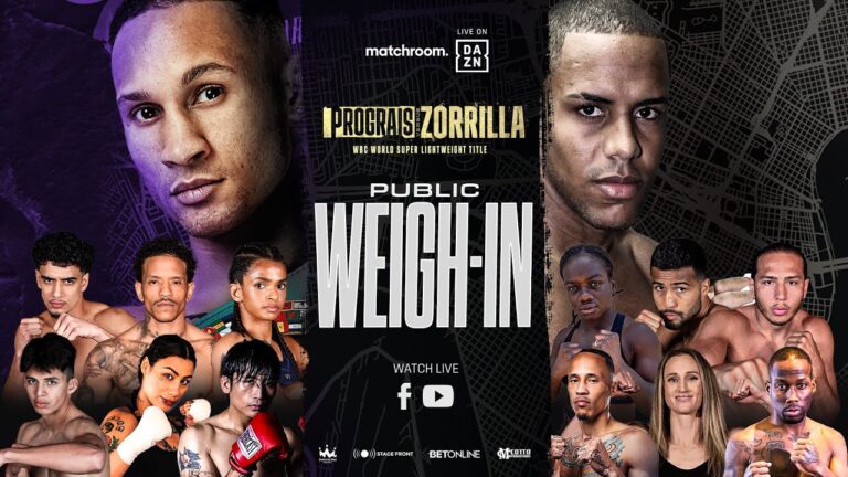 Regis Prograis vs Danileto Zorrilla: Weigh In