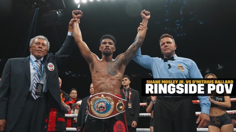 Ringside POV | Shane Mosley Jr. vs. Dâ€™Mitrius Ballard