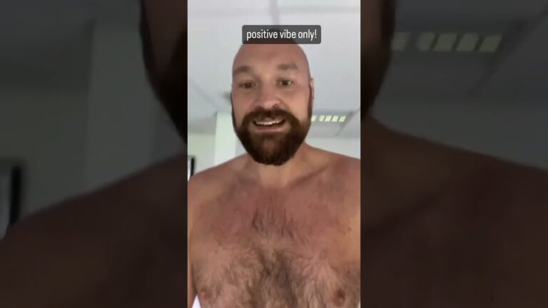 â€œTHERE IS NO TOMORROW!â€ | Tyson Fury EPIC motivational message #tysonfury