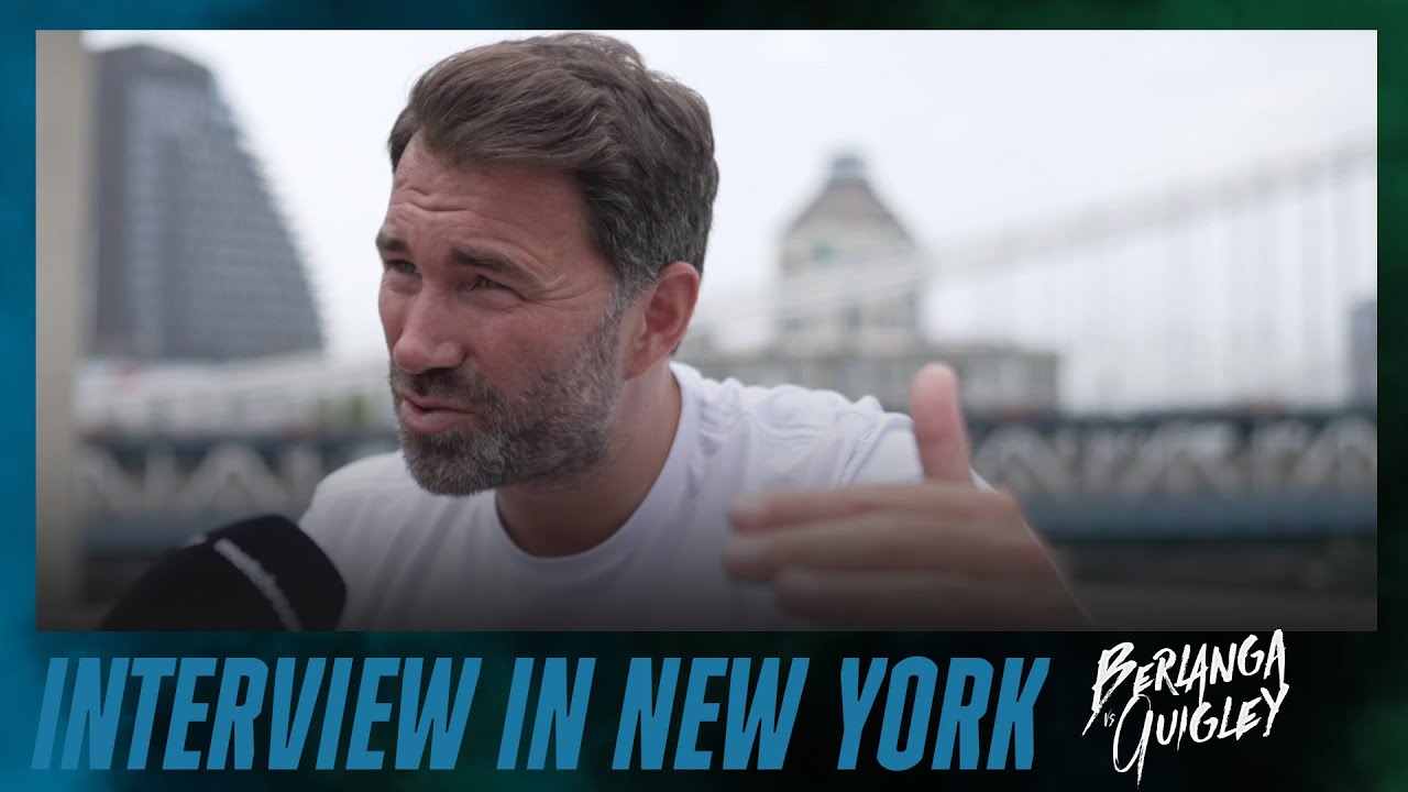 Eddie Hearn on Berlanga vs Quigley & AJ, Eubank vs Benn, Taylor vs Cameron 2 & More