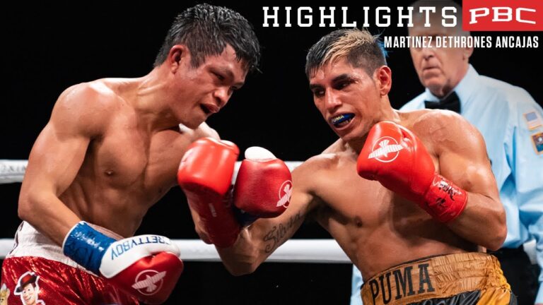 Martinez dethrones the Champ – Ancajas vs Martinez 1 Fight Recap