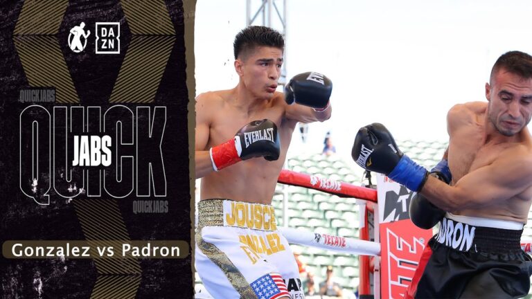 QuickJabs | Jousce Gonzalez vs Jorge Padron!
