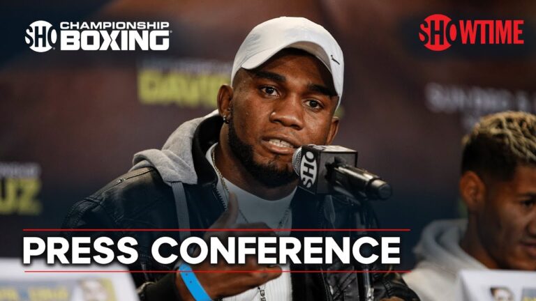 Carlos Adames vs. Julian Williams: Press Conference | SHOWTIME CHAMPIONSHIP BOXING