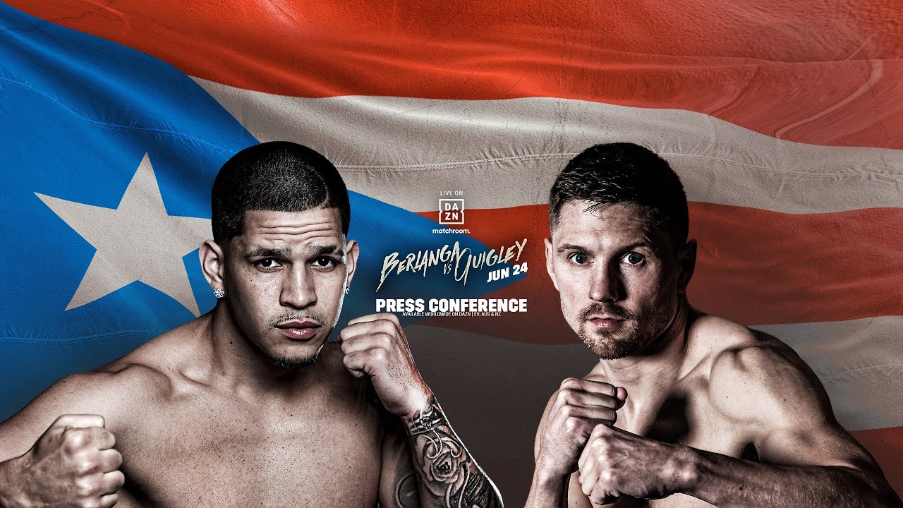 Edgar Berlanga vs. Jason Quigley Press Conference