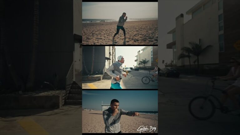 #shortvideo Good morning! Start your day with a beach workout 🌊#StanionisOrtizJr | LIVE on DAZN