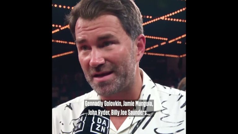 Eddie Hearn lists 4 names as future Edgar Berlanga opponents