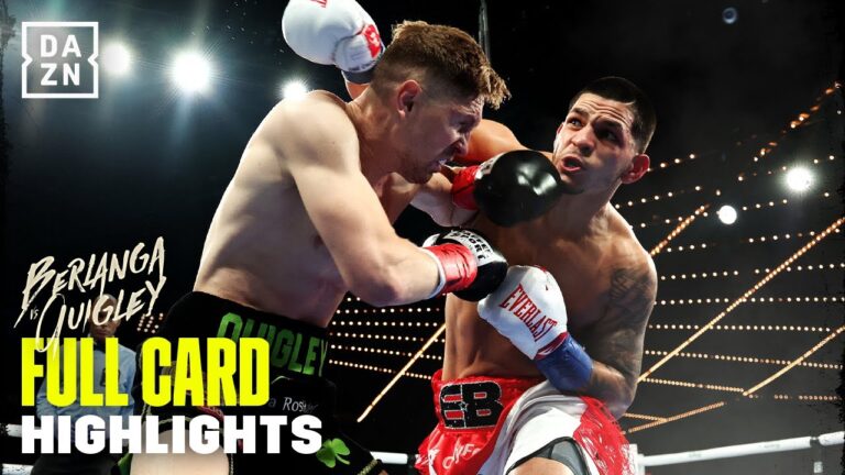 FULL CARD HIGHLIGHTS | Edgar Berlanga vs. Jason Quigley