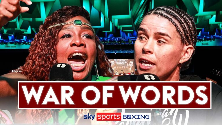 WAR OF WORDS! 🚫 | FranchÃ³n Crews-Dezurn vs Savannah Marshall FIERY verbal clash!