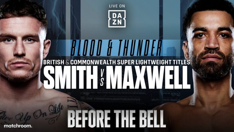 DALTON SMITH VS. SAM MAXWELL BEFORE THE BELL LIVESTREAM